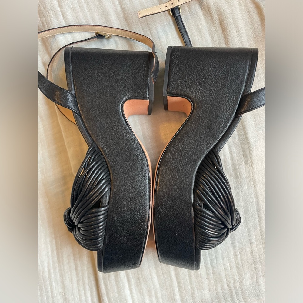 Black Platform Sandals - image 7